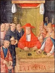 Les paysans devaient offrir un dixième de leur récolte à l'église catholique. Comment s'appelait cet impôt religieux destiné à la sauvegarde de leurs âmes ?