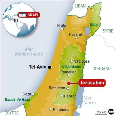 Et par combien de pays est-elle entre-déchirée ?