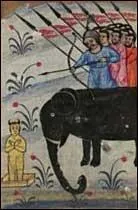 Les armes d'Alexandre arrivent finalement en Inde, o elles combattent celles du roi Poros. Malgr l'immense arme de celui-ci et la force de ses  lphants de guerre , Alexandre lui arrache la victoire et dcouvre un pays aux coutumes nouvelles. Il est prt  aller encore plus loin ! Son arme...