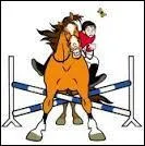 Un trier, un mors, une selle, un cheval, ... oui, mais bien sr, c'est :