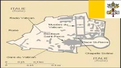 Terminons ce quiz avec le Roi des micros-Etats : le Vatican et ses 0, 44 km.
Pourtant ce pays est le reliquat d'un ancien pays beaucoup plus grand. Comment se nommait ce pays ?