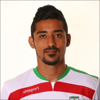 Comment se nomme cette star de l'quipe de l'Iran ?