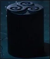 Que contient la bote en bois du Nemeton, avec les triskles sur le couvercle ?