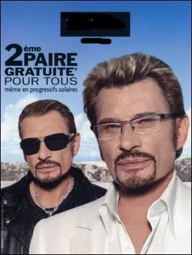 En 2012, quel opticien met fin au contrat qui le liait  Johnny Hallyday depuis dix ans ?