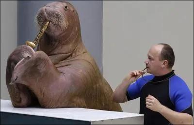 Terminons avec ce gros bonhomme, qui a l'air de bien s'amuser, qui est-il ?