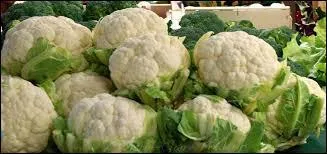 Comment dit-on  chou-fleur  en anglais ?