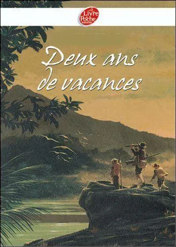 Quel est l'crivain du roman  Deux ans de vacances  ?