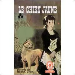 Classique de la littrature policire, qui est l'auteur du  Chien jaune  ?