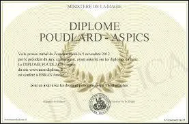 Dans la version anglaise de "Harry Potter", comment se dit "ASPIC" ?