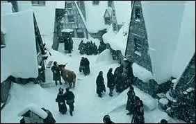 Dans la version anglaise de "Harry Potter", comment s'appelle Pré-au-Lard ?