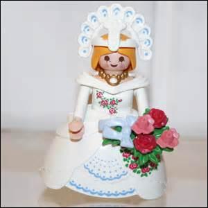Les robes de marie Playmobil sont-elles toujours blanches ?