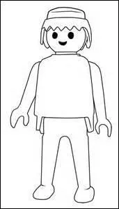 Normalement, quelle est la couleur des cheveux de ce personnage Playmobil ?