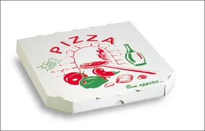 (Avant) Dans quoi étaient mises les pizzas ?