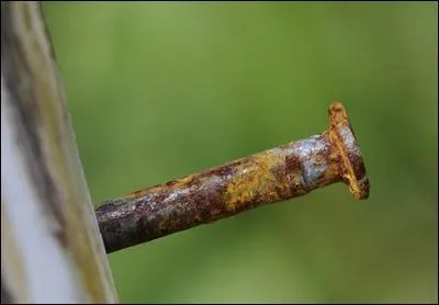 J'espère que vous ne serez pas trop rouillé pour trouver la réponse à la photo !