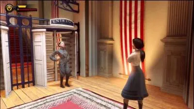 Comment s'appelle la femme qui interpelle nos deux héros en faisant croire qu'elle s'est trompée de personne ?