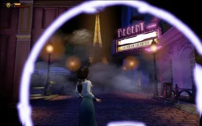 Quel film apparaît dans la faille qu'Elizabeth ouvre sur Paris ?