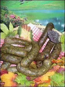 Les amateurs de saucisses seront ravis avec cette spécialité savoyarde, saucisse de porc mélangée à des épinards et des blettes :