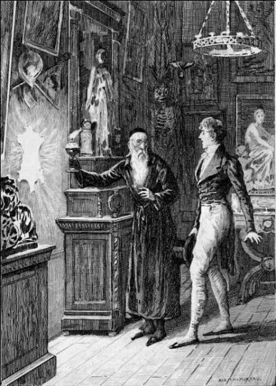 Qui est l'auteur du roman "La peau de chagrin"?