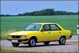 Produite de 1977 à 1988, cette Peugeot est une ...