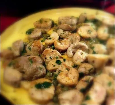 Voici un plat préparé au Xérès dont le nom poétique va vous ravir, ce sont des amourettes, mais encore ...