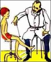 Observez le médecin et l'enfant..... et dites-moi quoi faire