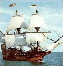 Ce bateau a transporté de nombreux immigrants anglais. Le thème de cette image est ...