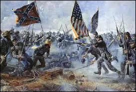 C'est une guerre civile confrontant l'Union à la Confédération. Quel est le thème de cette image ?