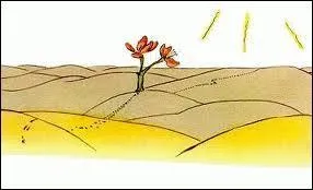 Combien de pétales avait la fleur que le Petit Prince a vue avant d'escalader la montagne ?