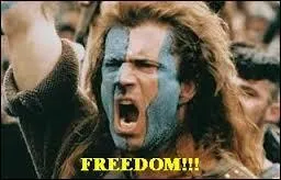 D'après le film ''Braveheart'' , le mot ''freedom'' est le dernier qu'a prononcé William Wallace. C'est devenu un des titres de la BO de ce film où Mel Gibson tient le premier rôle. Quel en est le réalisateur ?