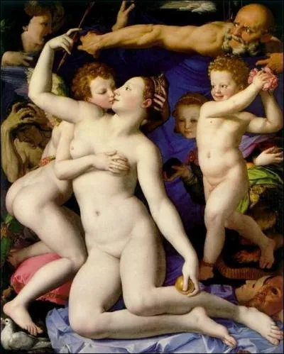 Il s'agit ici d'un tableau de Bronzino, peintre italien, réalisé entre 1540 et 1550, quelle allégorie représente ce tableau ?