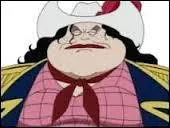 Ce personnage est une femme pirate plutôt méchante.