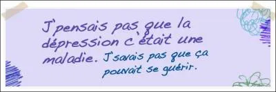 Mais la déprime est moins grave que la dépression, cette dernière étant une maladie qui provoque un ralentissement de notre état :