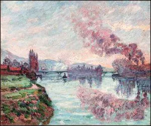 Qui a peint "Bords de la Seine aux environs de Rouen" ?
