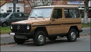Le premier de ce 4X4 Mercedes est apparu en 1979. Nous sommes en 2014 et ce modèle est toujours d'actualité. Il s'agit du ...