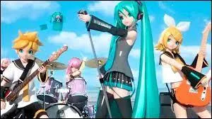Dans 'Kocchi Muite Baby', quatre Vocaloid sont dans ce clip. Comment se nomment-elles ?