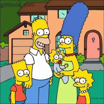 Combien y a-t-il de membres dans les famille Simpson et Bouvier ? (uniquement les vivants et sans compter les animaux)