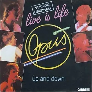 De quel pays est originaire le groupe Opus, interprte de 'Live is life' en 1984?