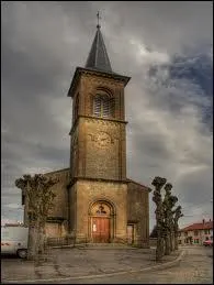 Voici l'église Saint-Martin de la ville Meurthe-et-Mosellane de Trieux. Elle se situe en région ...