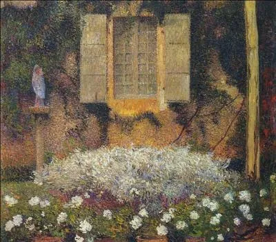 Qui a peint La fenêtre dans le jardin ?