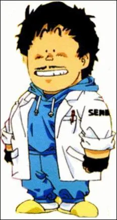 Quel docteur de dessins animés a créé une androïde qu'il fait passer pour sa petite soeur ?