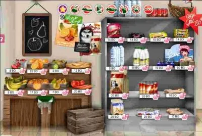 Où peut- on acheter des provisions pour la Bimbo et son animal, si elle en possède un ?