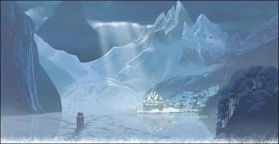 À quel instant voit-on pour la première fois les eaux du fjord complètement gelées ?