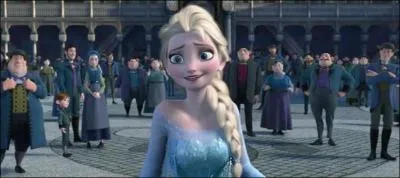 Quel objet apparaissant vers la fin du film est un clin d'oeil au conte original d'Andersen ?