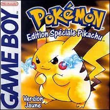 Dans 'Pokémon Jaune', comme votre starter est Pikachu et celui de votre rival est Évoli, en quoi votre rival fait-il évoluer son Évoli ?