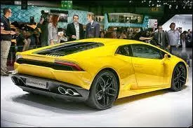 C'est un modèle italien provenant de la marque italienne, Lamborghini, comment ce modèle se nomme-t-il ?