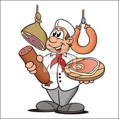 Quand je ne vends pas de la tête de veau, je ne comprends pas grand chose, je suis un peintre libertin ...