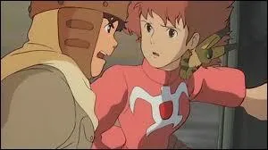 Comment Nausicaa se sauve-t-elle de l'avion des Pejites ?