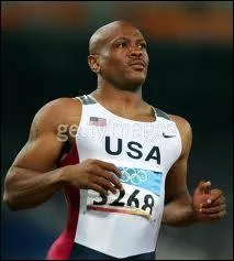 Indice - 60 mètres en 6 secondes 39 centièmes.
Quelle couleur est en lien avec le nom de ce sportif connu ?