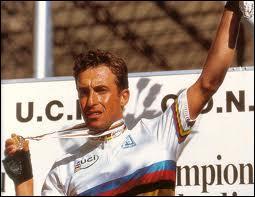 Indice - Champion du monde sur route en 1994... avec Festina ! 
Quelle couleur est en lien avec le nom de ce Français connu ?