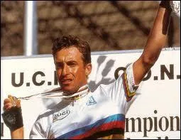 Indice - Champion du monde sur route en 1994... avec Festina ! 
Quelle couleur est en lien avec le nom de ce Français connu ?